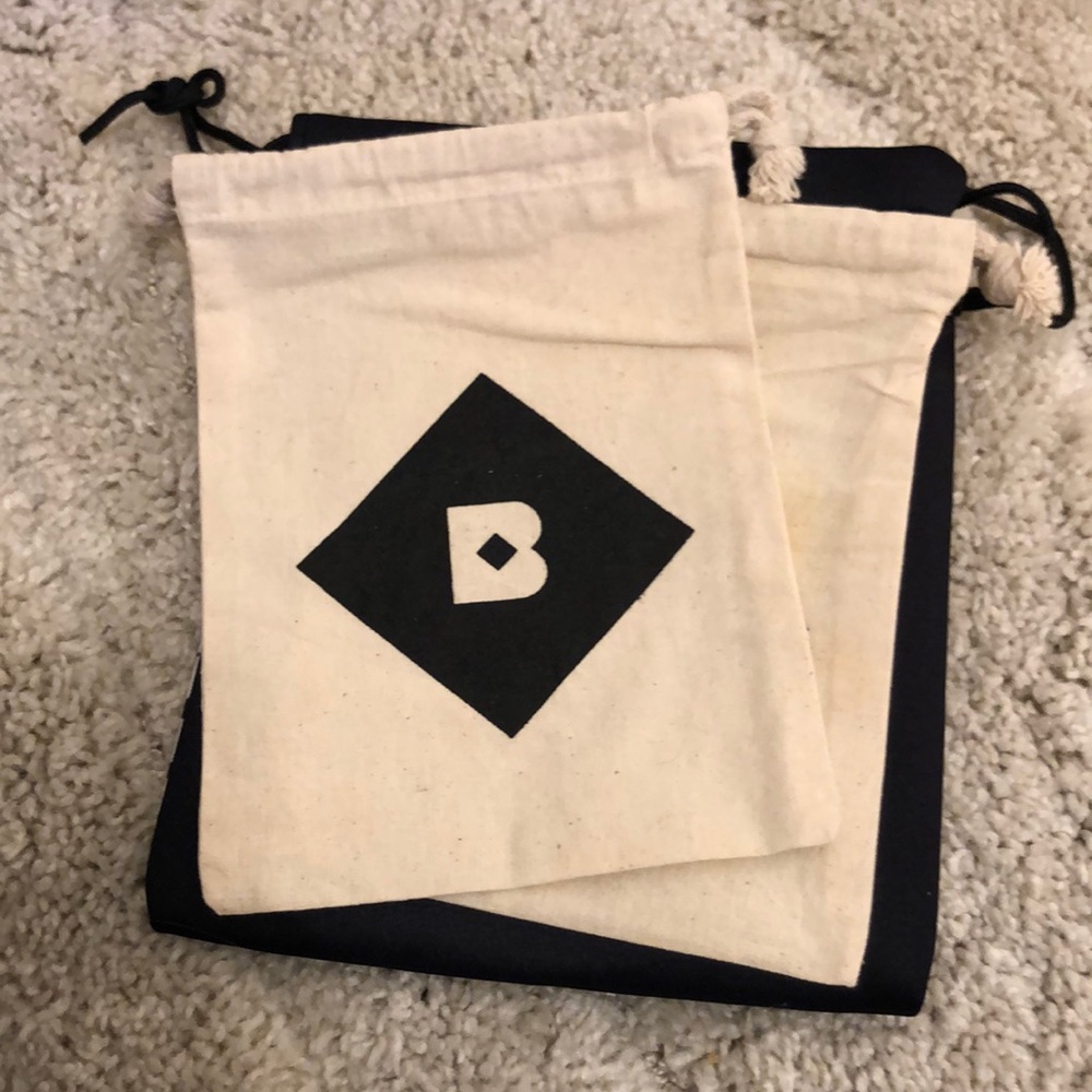 Bundle of 3 small dust bags